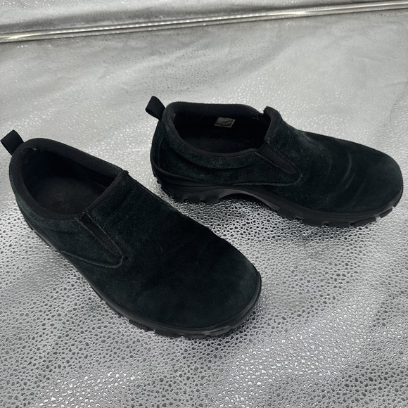 Land End Mens Slip On Suede Leather Casual‎ Comfort Loafers Shoes 7HM Preowned - Picture 3 of 8